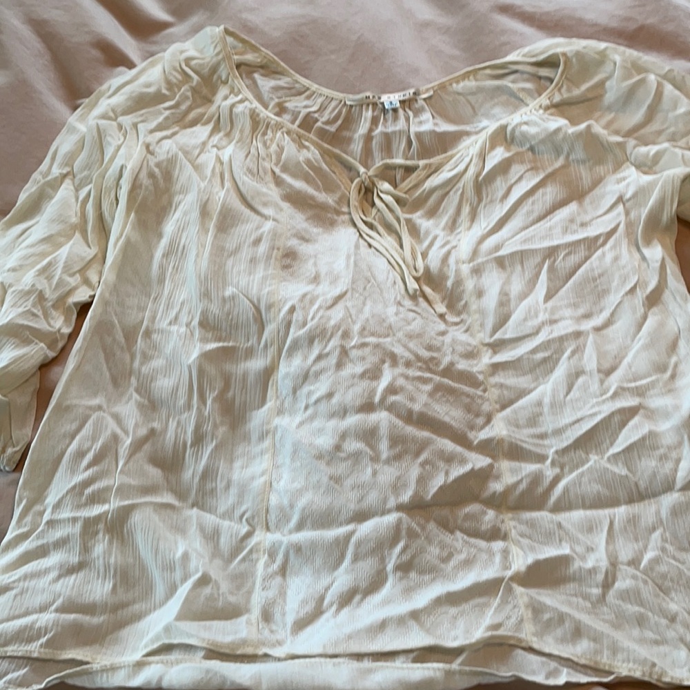 Max Studio peasant top